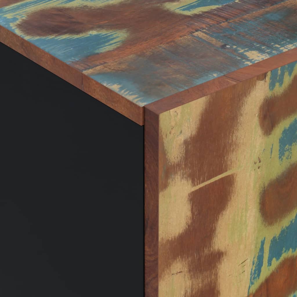 vidaXL Sideboard mit 4 Türen 60x33x75 cm Altholz Massiv