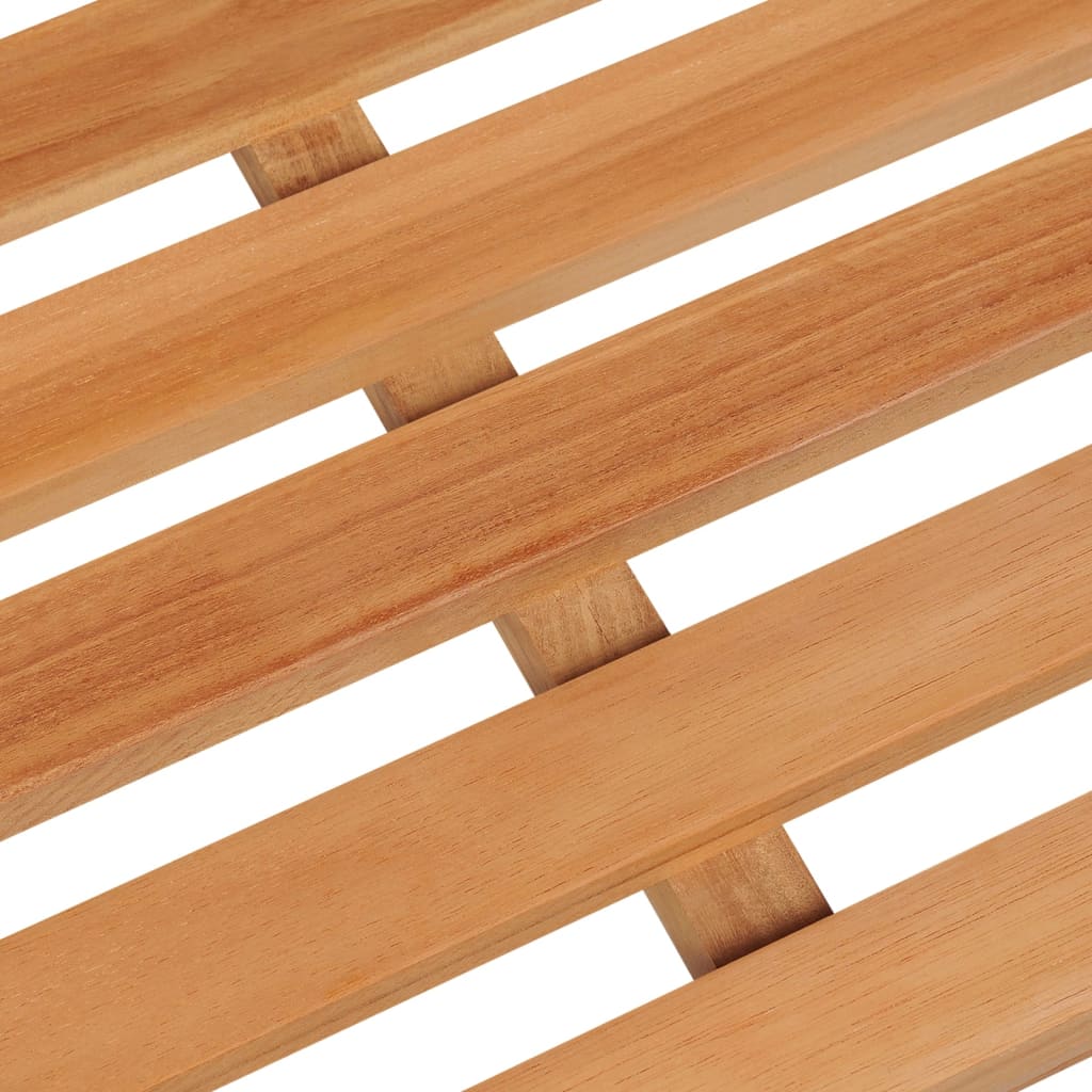 vidaXL 4-tlg. Garten-Essgruppe Massivholz Teak