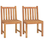 vidaXL 4-tlg. Garten-Essgruppe Massivholz Teak