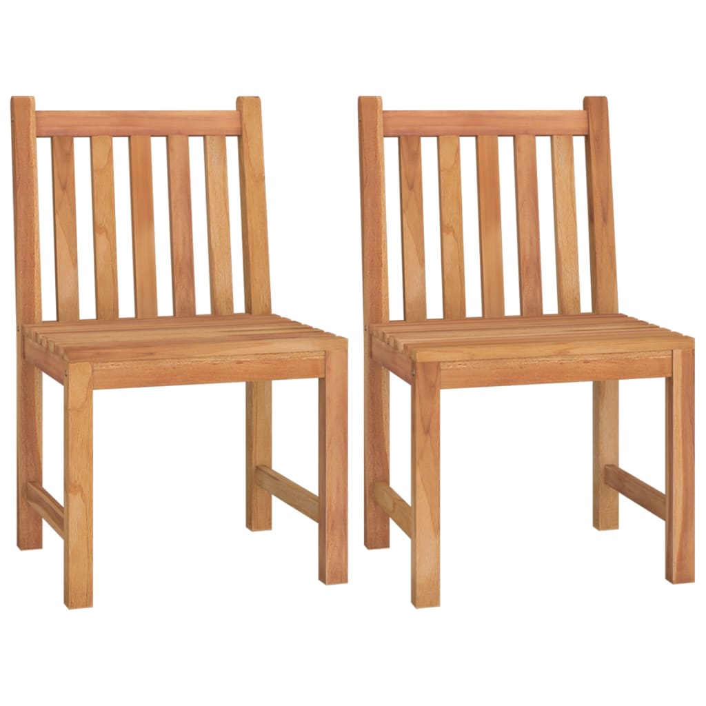 vidaXL 4-tlg. Garten-Essgruppe Massivholz Teak
