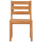 vidaXL Gartenstühle 8 Stk. Massivholz Teak
