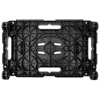vidaXL Transportroller 5 Stk. Schwarz Polypropylen 200 kg
