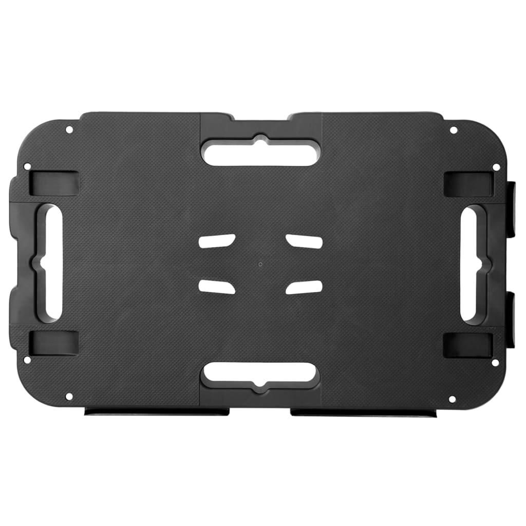vidaXL Transportroller 5 Stk. Schwarz Polypropylen 200 kg