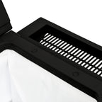 vidaXL 3-in-1 Servierwagen Schwarz Polypropylen