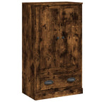 vidaXL Highboard Räuchereiche 60x35,5x103,5 cm Holzwerkstoff