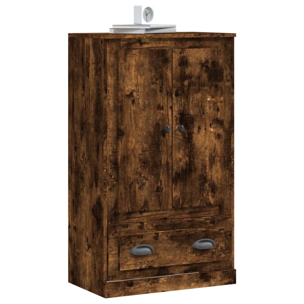 vidaXL Highboard Räuchereiche 60x35,5x103,5 cm Holzwerkstoff
