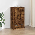 vidaXL Highboard Räuchereiche 60x35,5x103,5 cm Holzwerkstoff