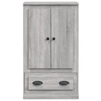 vidaXL Highboard Grau Sonoma 60x35,5x103,5 cm Holzwerkstoff