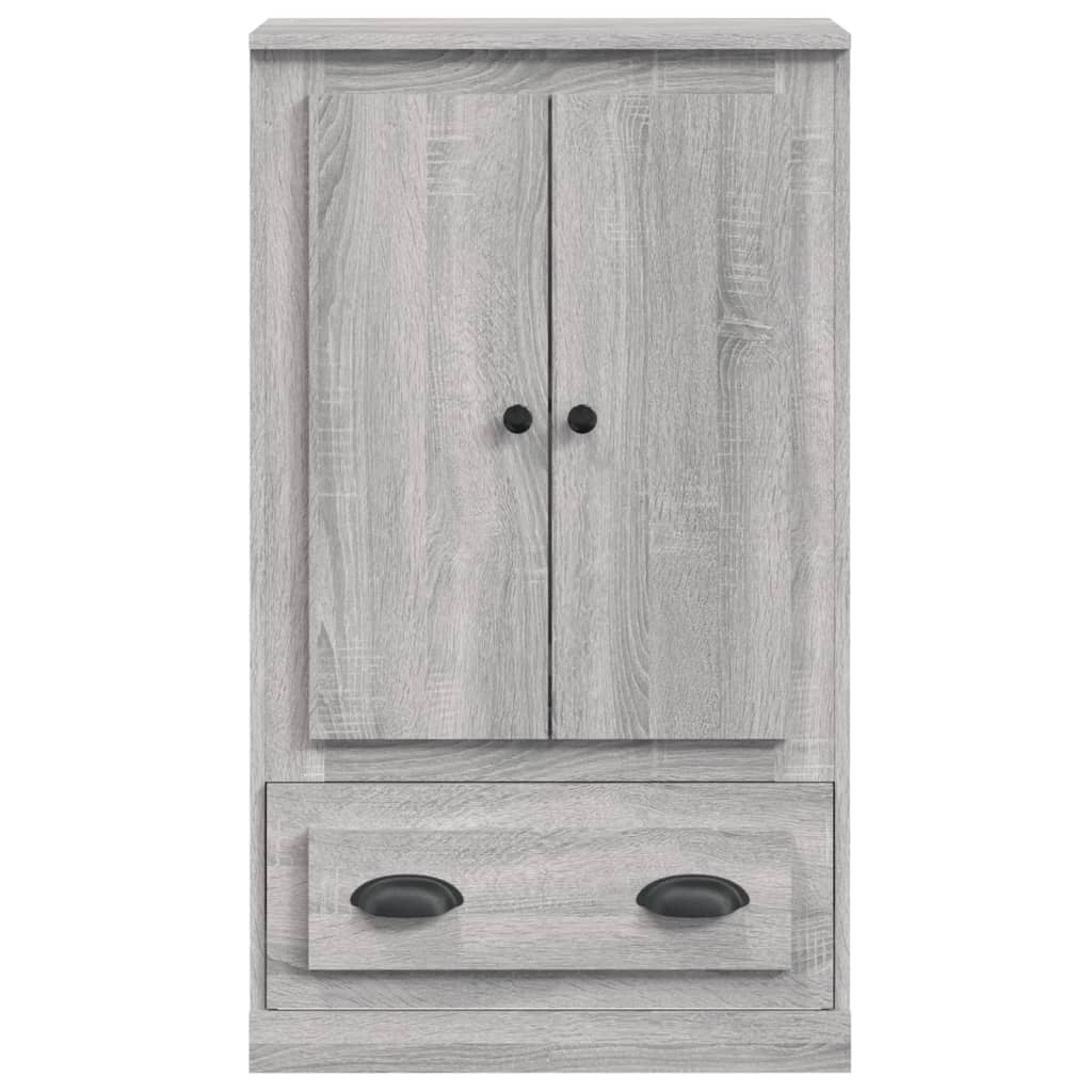 vidaXL Highboard Grau Sonoma 60x35,5x103,5 cm Holzwerkstoff