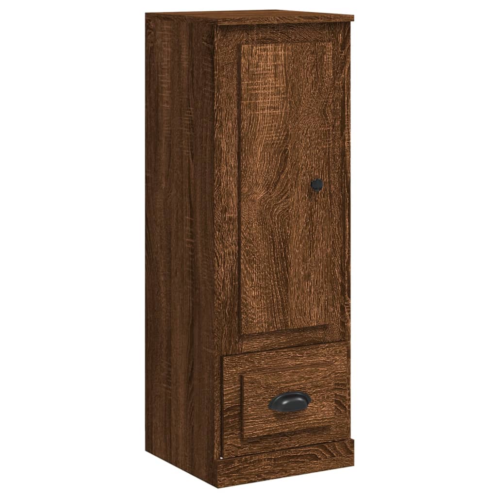 vidaXL Highboard Braun Eichen-Optik 36x35,5x103,5 cm Holzwerkstoff