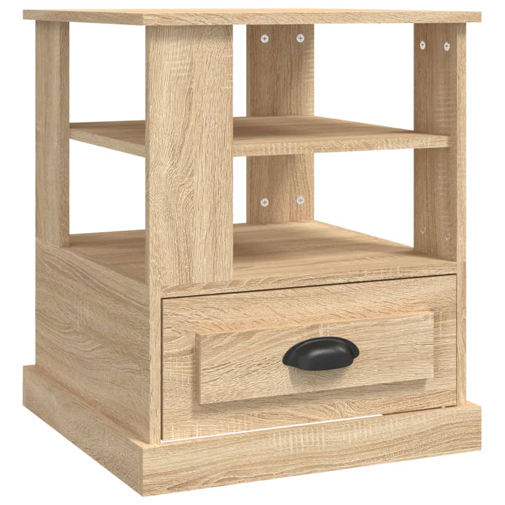 vidaXL Beistelltisch Sonoma-Eiche 50x50x60 cm Holzwerkstoff