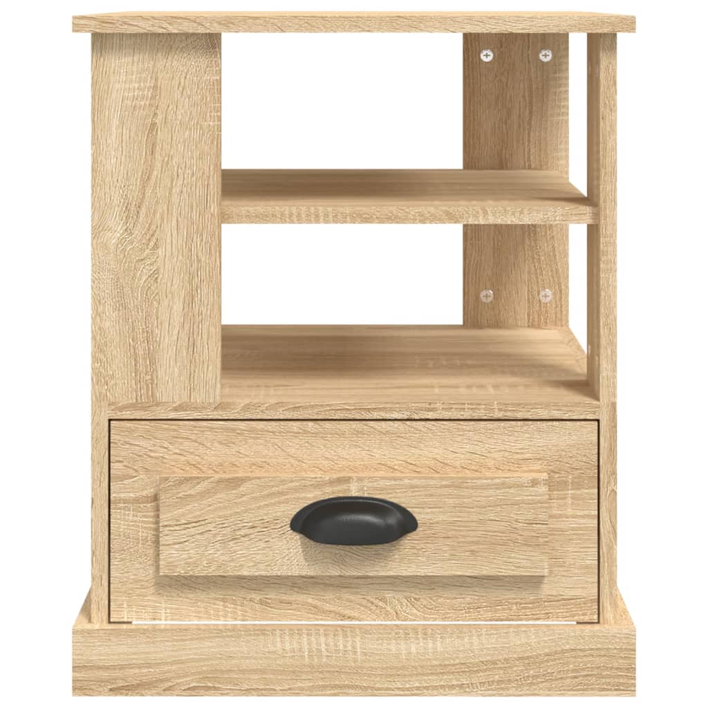 vidaXL Beistelltisch Sonoma-Eiche 50x50x60 cm Holzwerkstoff