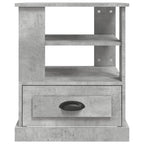 vidaXL Beistelltisch Betongrau 50x50x60 cm Holzwerkstoff
