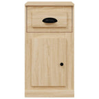 vidaXL Beistellschrank mit Schublade Sonoma-Eiche 40x50x75 cm