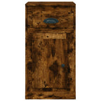 vidaXL Beistellschrank mit Schublade Räuchereiche 40x50x75 cm