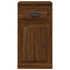 vidaXL Beistellschrank mit Schublade Braun Eichen-Optik 40x50x75 cm