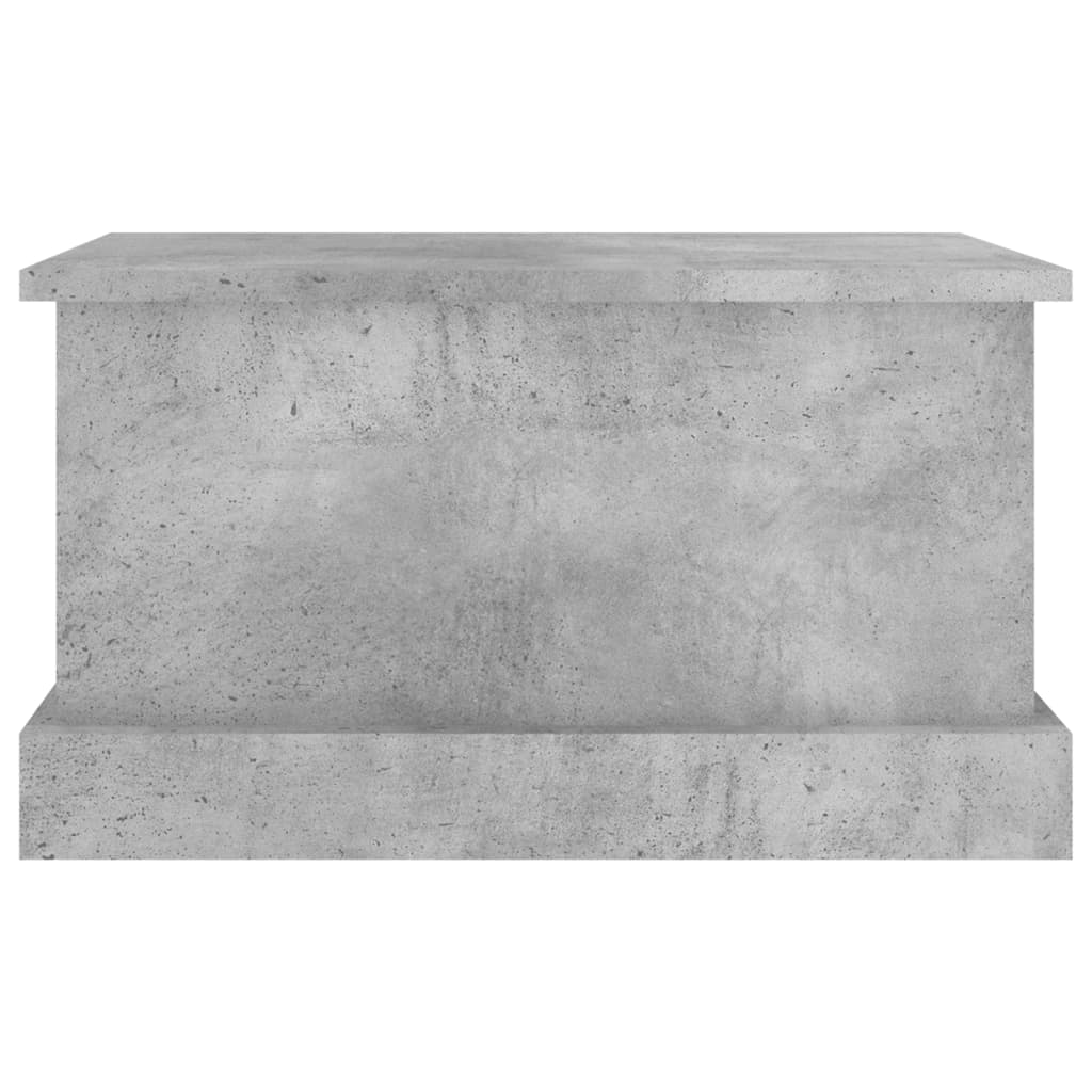 vidaXL Truhe Betongrau 50x30x28 cm Holzwerkstoff