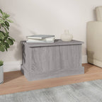 vidaXL Truhe Grau Sonoma 50x30x28 cm Holzwerkstoff
