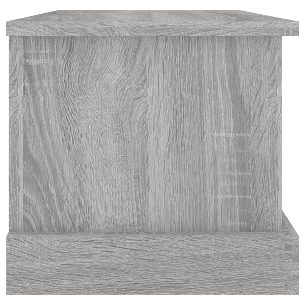 vidaXL Truhe Grau Sonoma 50x30x28 cm Holzwerkstoff