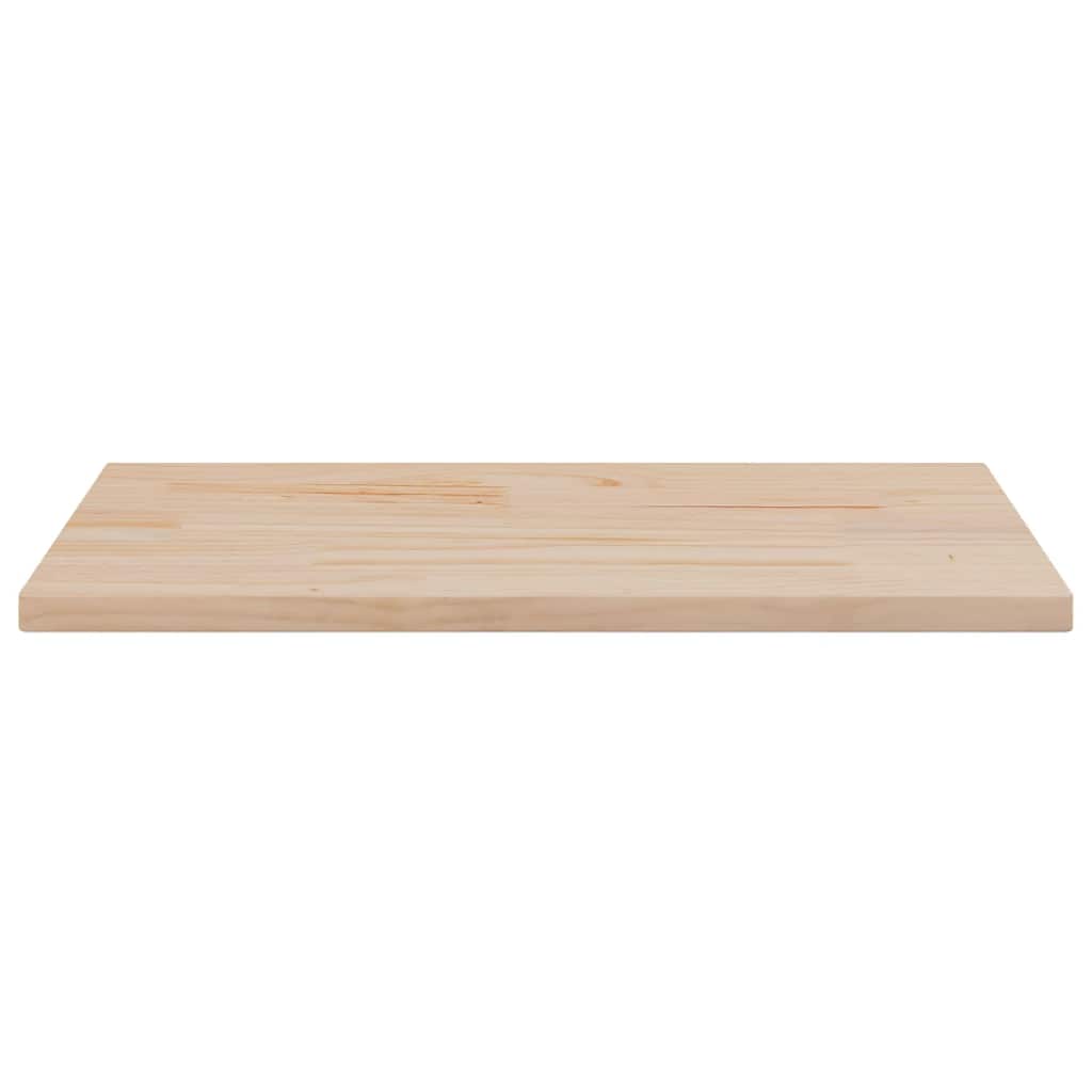 vidaXL Tischplatte 80x40x2,5 cm Massivholz Kiefer Rechteckig