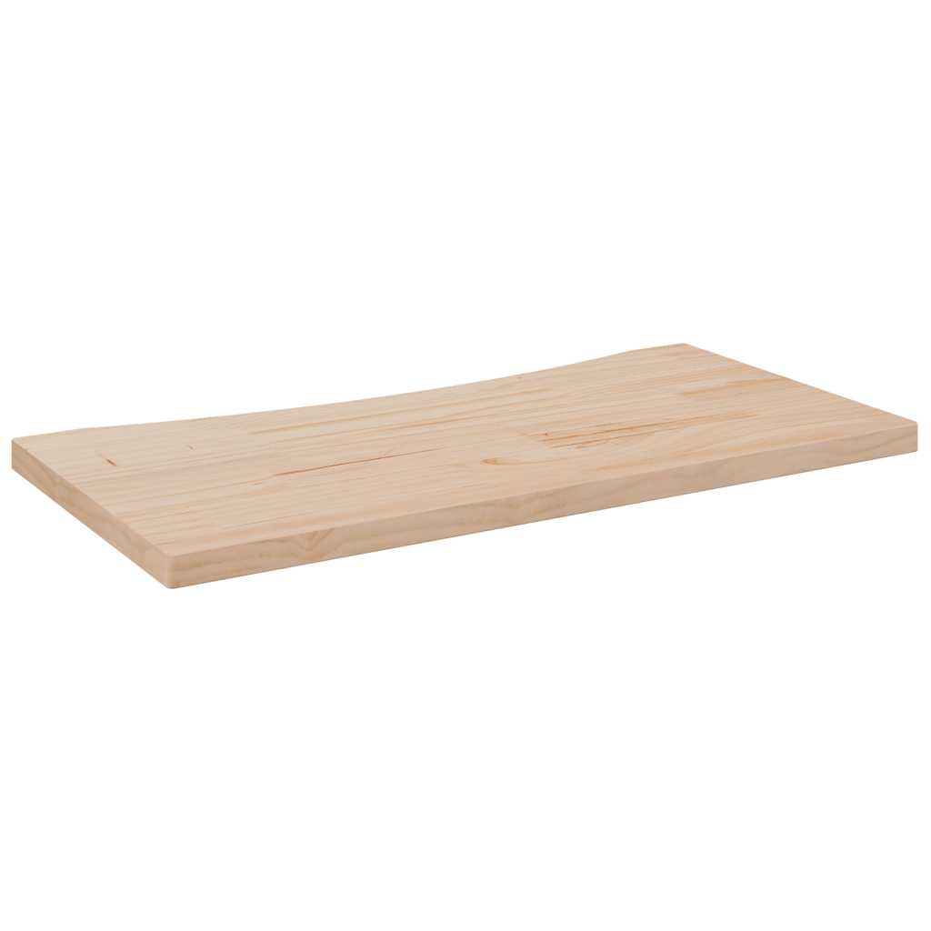 vidaXL Schreibtischplatte 80x40x2,5 cm Massivholz Kiefer