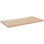 vidaXL Schreibtischplatte 80x40x2,5 cm Massivholz Kiefer