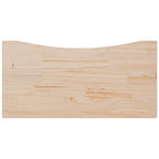 vidaXL Schreibtischplatte 80x40x2,5 cm Massivholz Kiefer