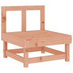 vidaXL Mittelsofa mit Kissen Massivholz Douglasie