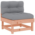 vidaXL Mittelsofas mit Kissen 2 Stk. Massivholz Douglasie