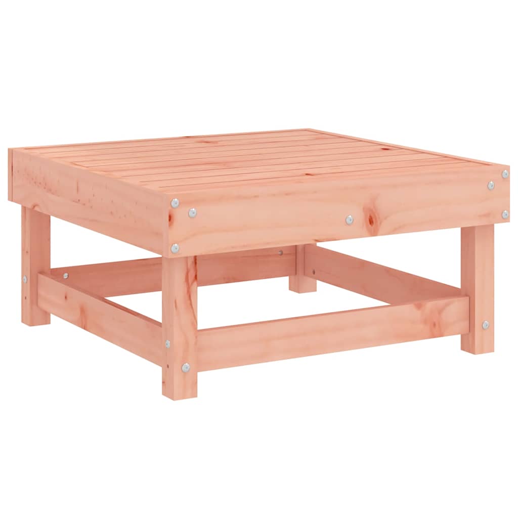 vidaXL Gartenhocker mit Kissen 2 Stk. Massivholz Douglasie
