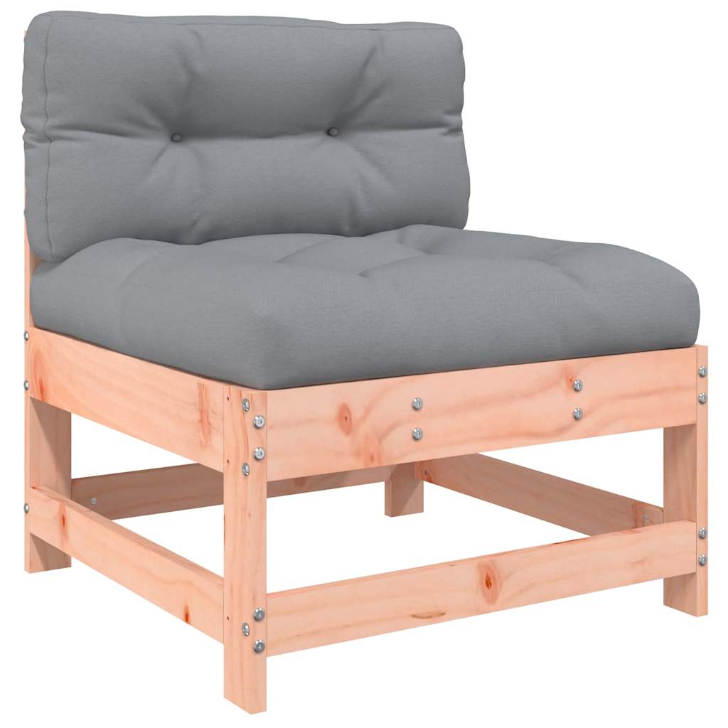 vidaXL 3-tlg. Garten-Lounge-Set mit Kissen Massivholz Douglasie