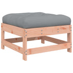 vidaXL 3-tlg. Garten-Lounge-Set mit Kissen Massivholz Douglasie