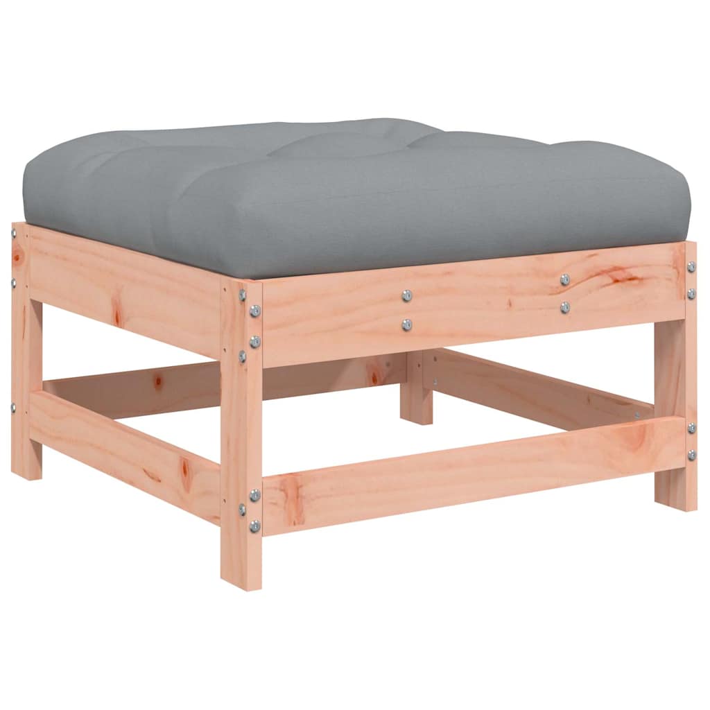 vidaXL 3-tlg. Garten-Lounge-Set mit Kissen Massivholz Douglasie