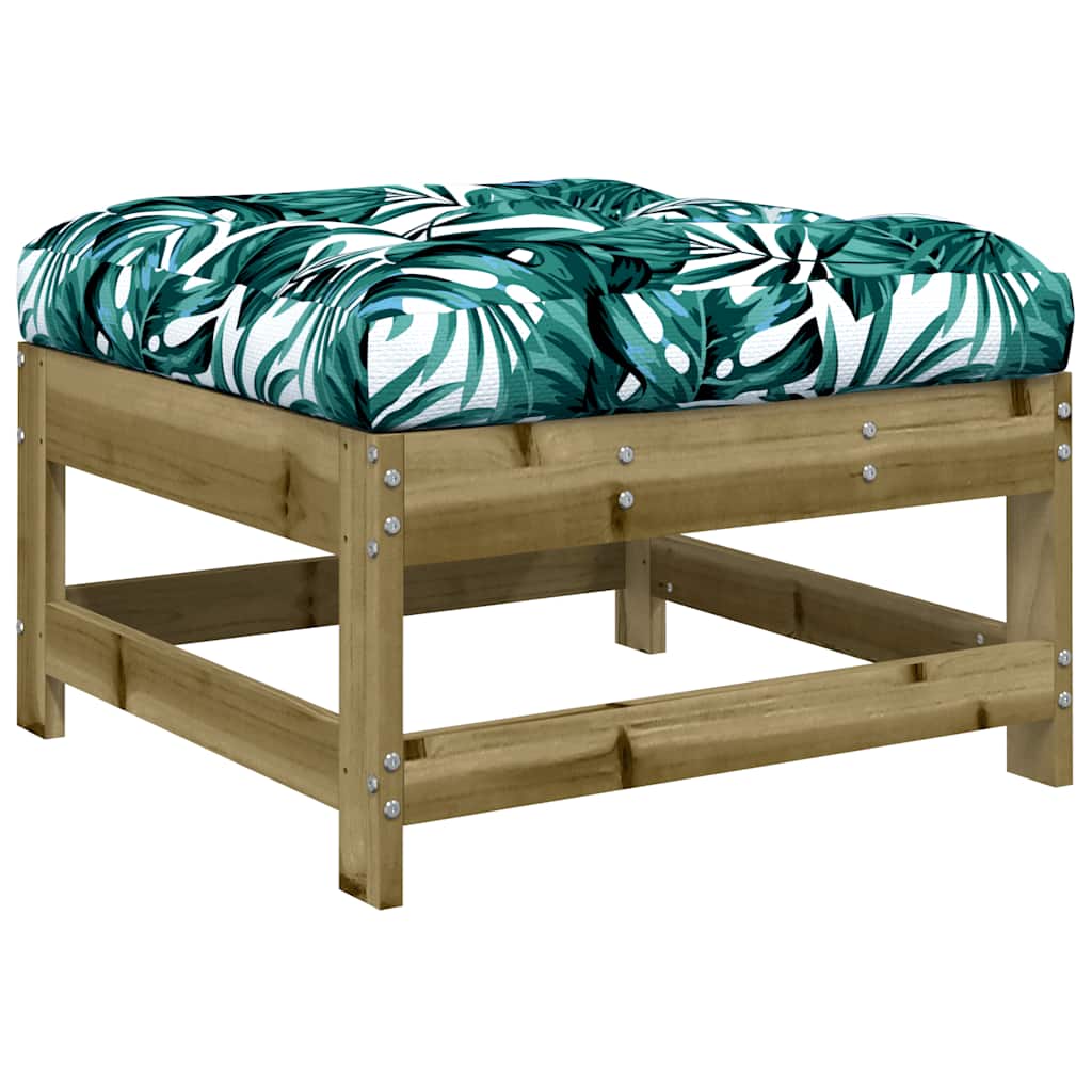 vidaXL 3-tlg. Garten-Lounge-Set mit Kissen Kiefernholz Imprägniert