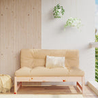 vidaXL Mittelsofa 120x80 cm Massivholz Kiefer