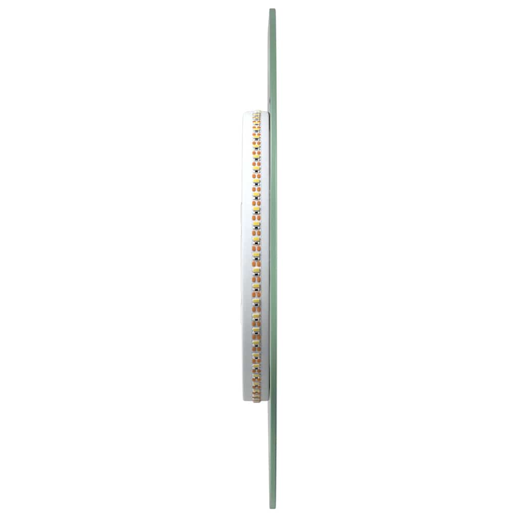 vidaXL LED-Badspiegel 30 cm Rund