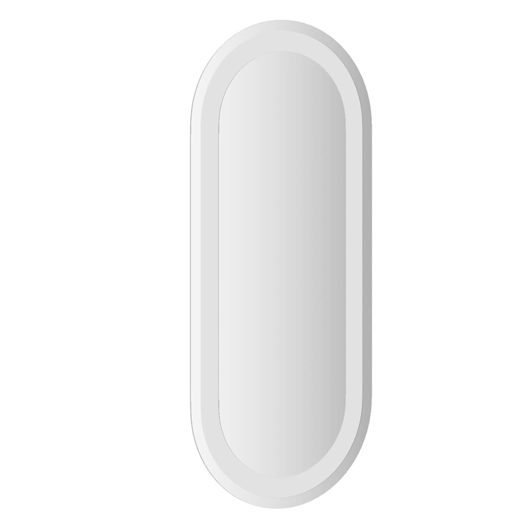 vidaXL LED-Badspiegel 60x25 cm Oval