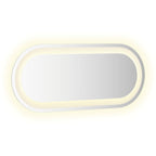 vidaXL LED-Badspiegel 60x25 cm Oval