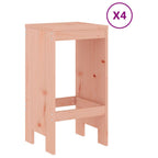 vidaXL 5-tlg. Gartenbar-Set Massivholz Douglasie