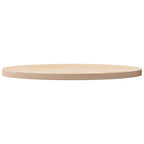 vidaXL Tischplatte 60x30x2,5 cm Massivholz Kiefer Oval
