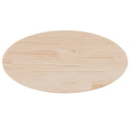 vidaXL Tischplatte 60x30x2,5 cm Massivholz Kiefer Oval