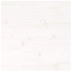 vidaXL Tischplatte Weiß 40x40x2,5 cm Massivholz Kiefer Quadratisch