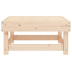 vidaXL Gartenhocker Massivholz Kiefer