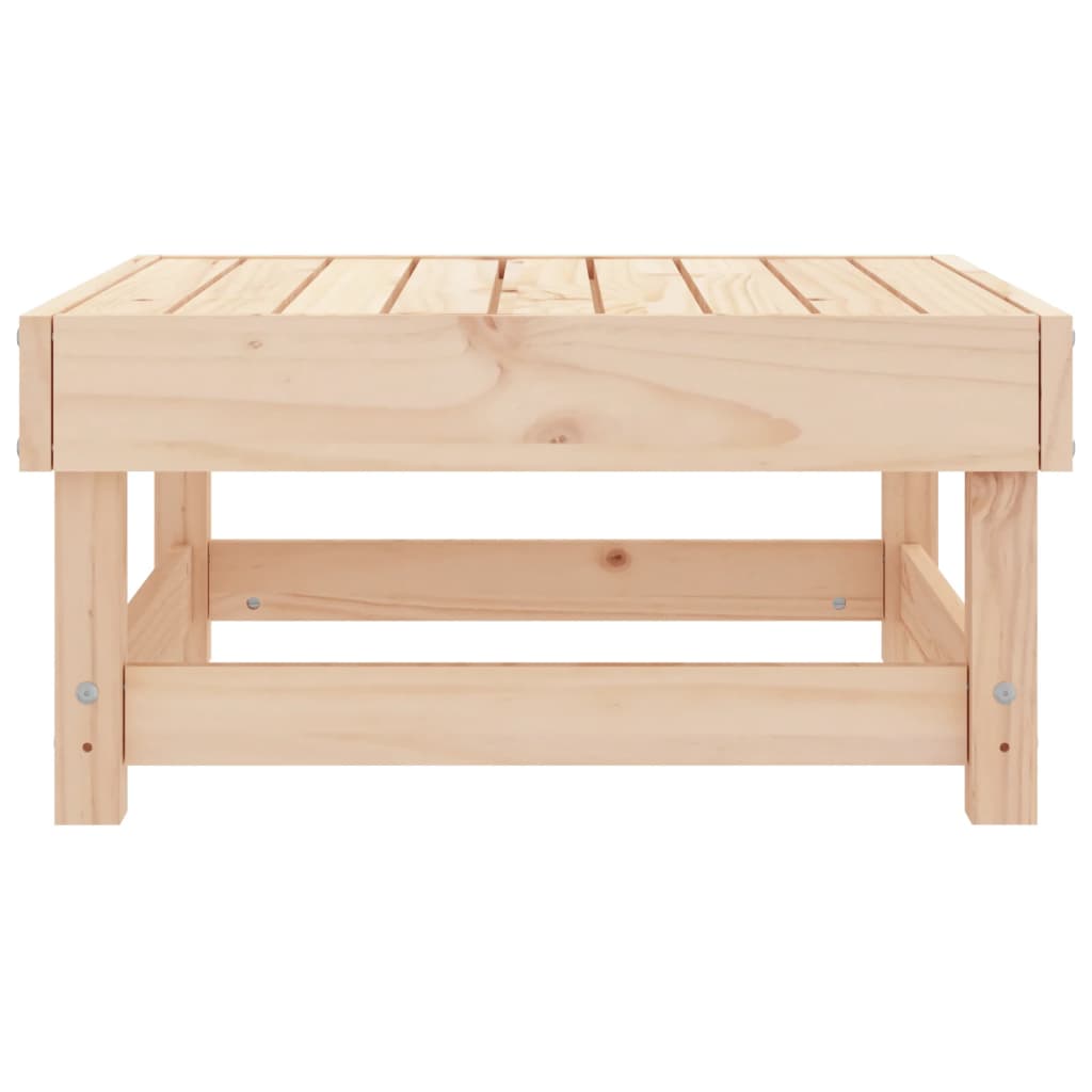 vidaXL Gartenhocker Massivholz Kiefer