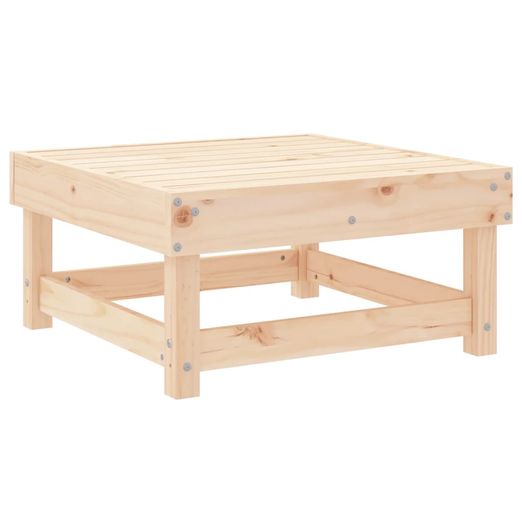 vidaXL Gartenhocker Massivholz Kiefer