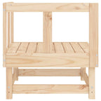 vidaXL Garten-Ecksofas 2 Stk. Massivholz Kiefer