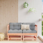 vidaXL Garten-Ecksofas 2 Stk. Massivholz Douglasie