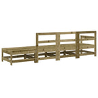 vidaXL 4-tlg. Garten-Lounge-Set Kiefernholz Imprägniert