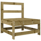 vidaXL 4-tlg. Garten-Lounge-Set Kiefernholz Imprägniert