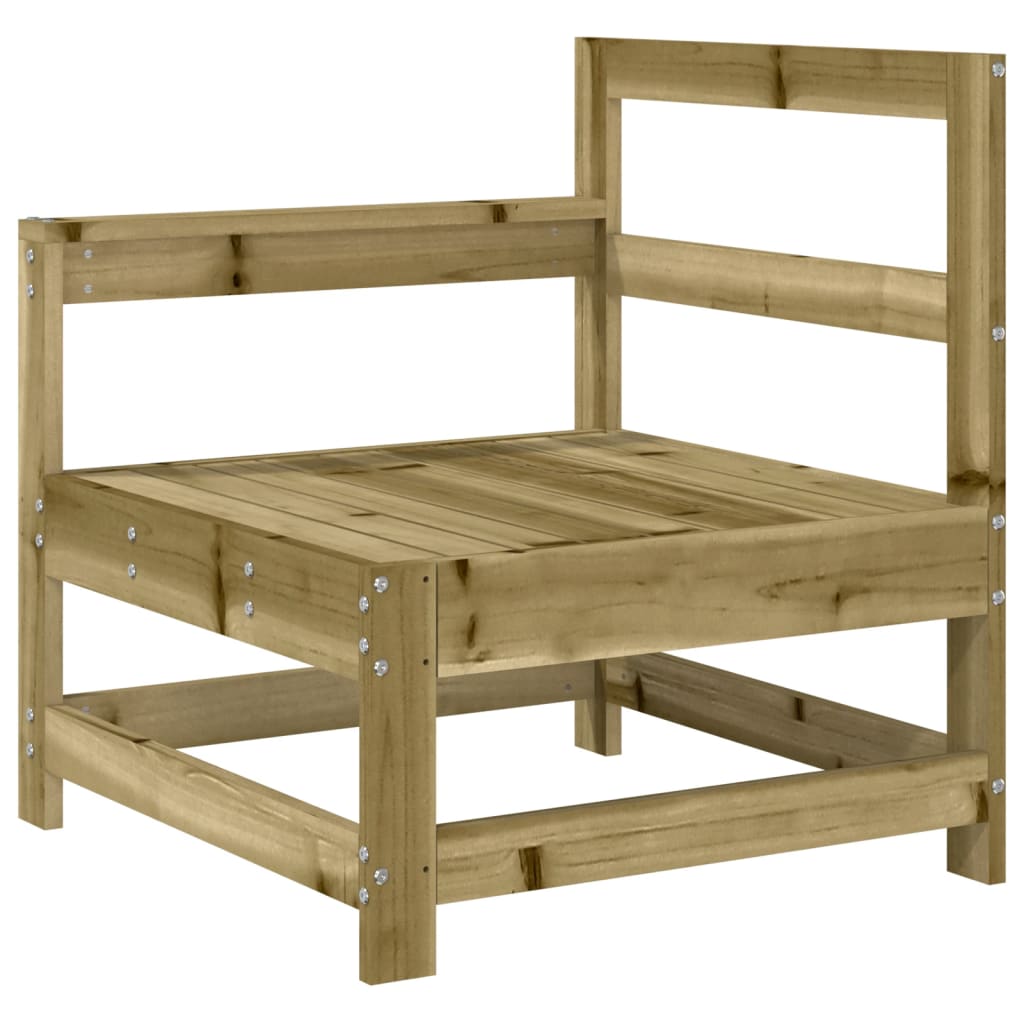 vidaXL 4-tlg. Garten-Lounge-Set Kiefernholz Imprägniert